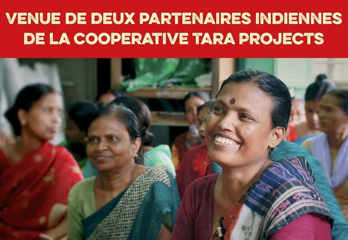 Expo-vente + Soirée d'échanges, avec deux invitées indiennes de Tara Projects