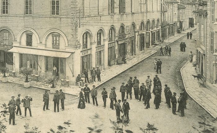 Affiche — Visite commentée : Saint-Palais, avant/après en euskara