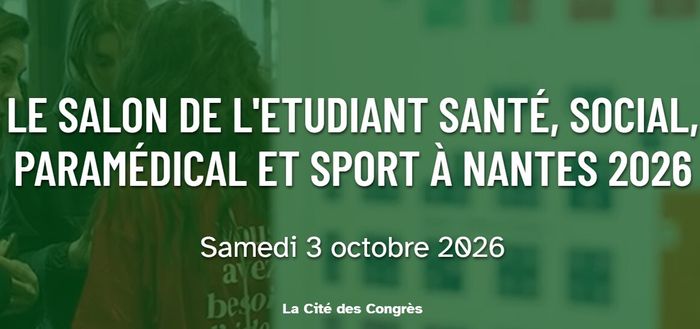 Le Salon de l'Etudiant santé, social, paramédical et sport à Nantes