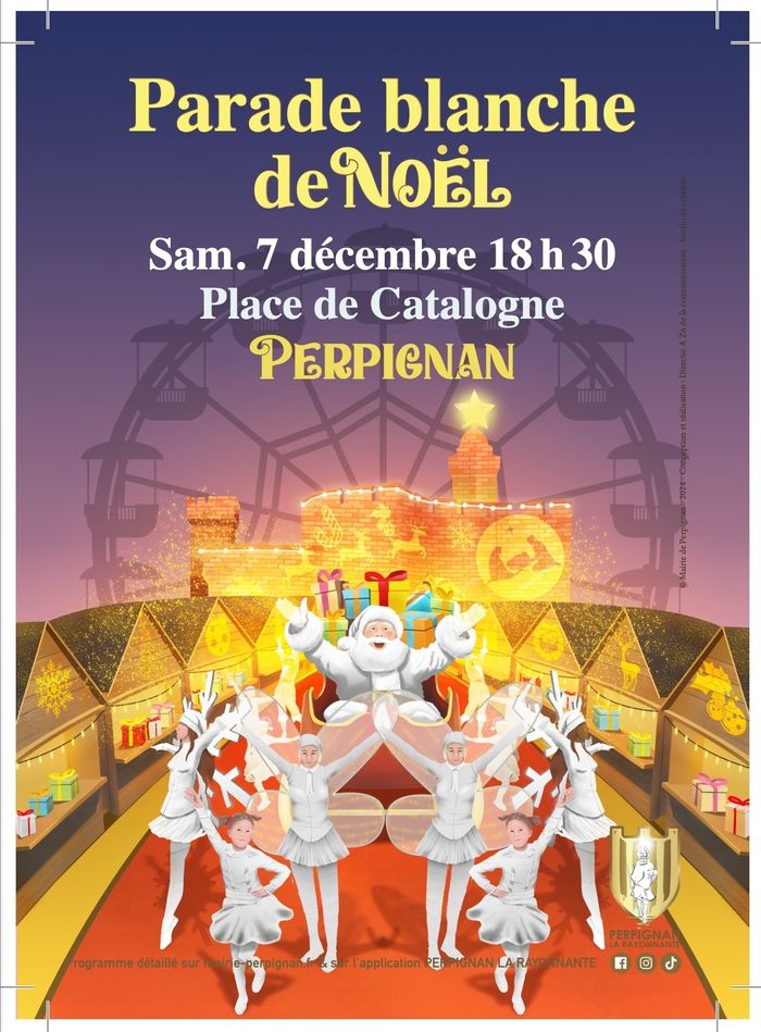 Noël à Perpignan - Parade blanche