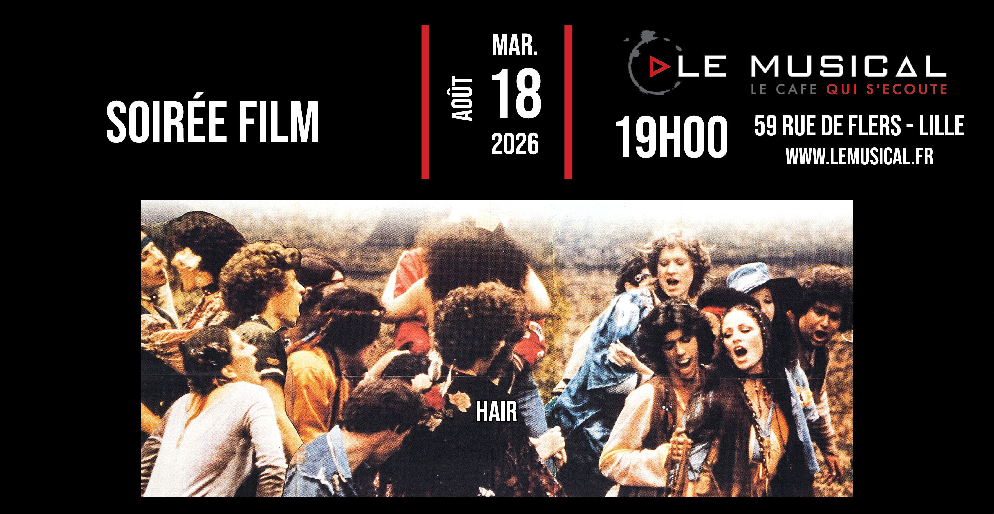 Soirée film: Hair