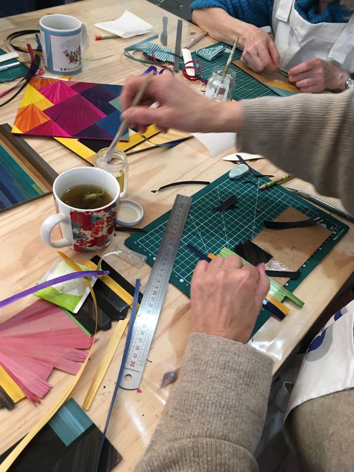Marqueterie de paille, tous niveaux