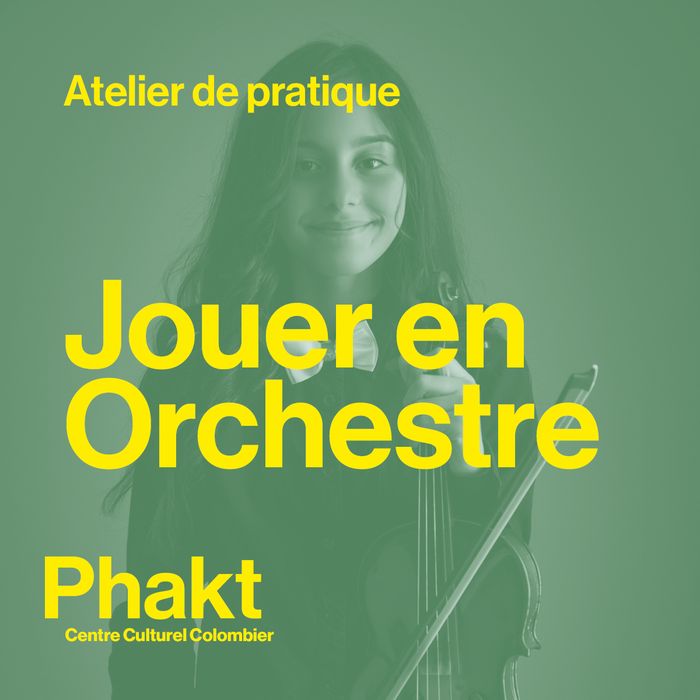 Affiche — Jouer en orchestre