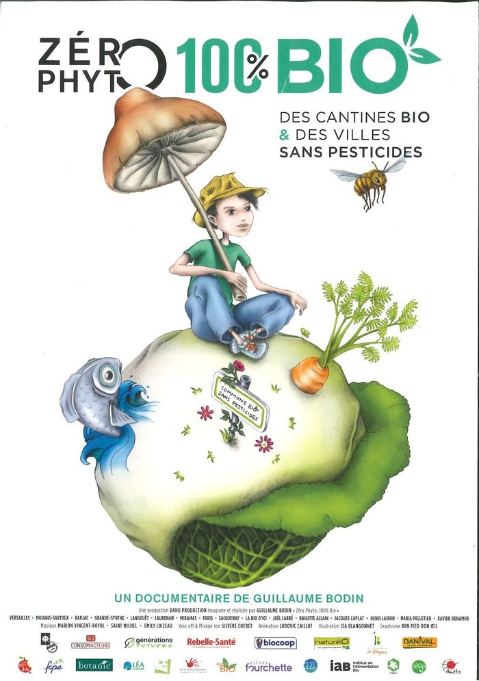 (CINÉ-DÉBAT ) ZÉRO PHYTO 100% BIO de Guillaume Bodin  -  séance unique