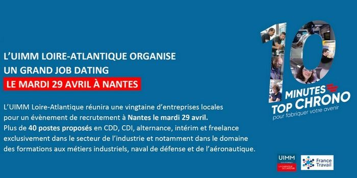 Job dating de l’UIMM Loire-Atlantique