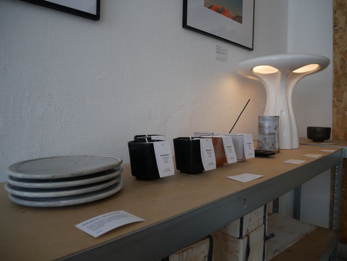 Visite de l'atelier de Clément