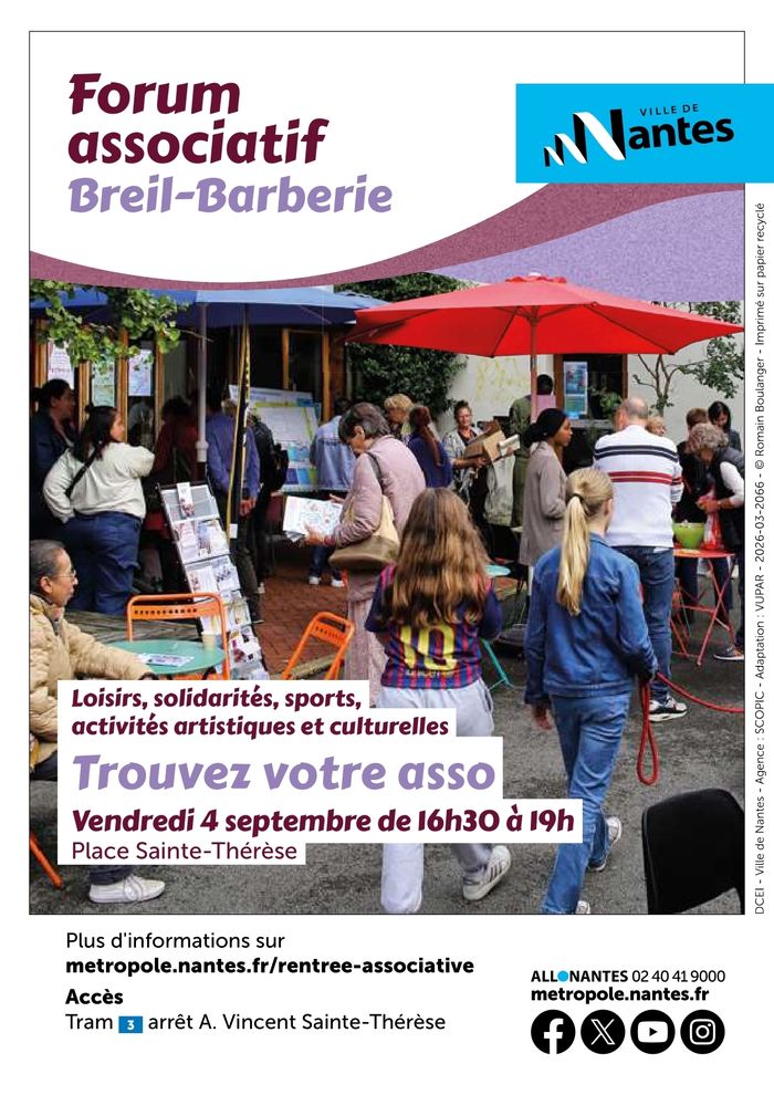 Forum des associations du quartier Breil-Barberie