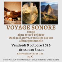 Voyage Sonore à Béziers