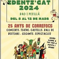 Identi'Cat 2024 - Cercavila - Ball de Gegants - Mercat Bio - Castellers