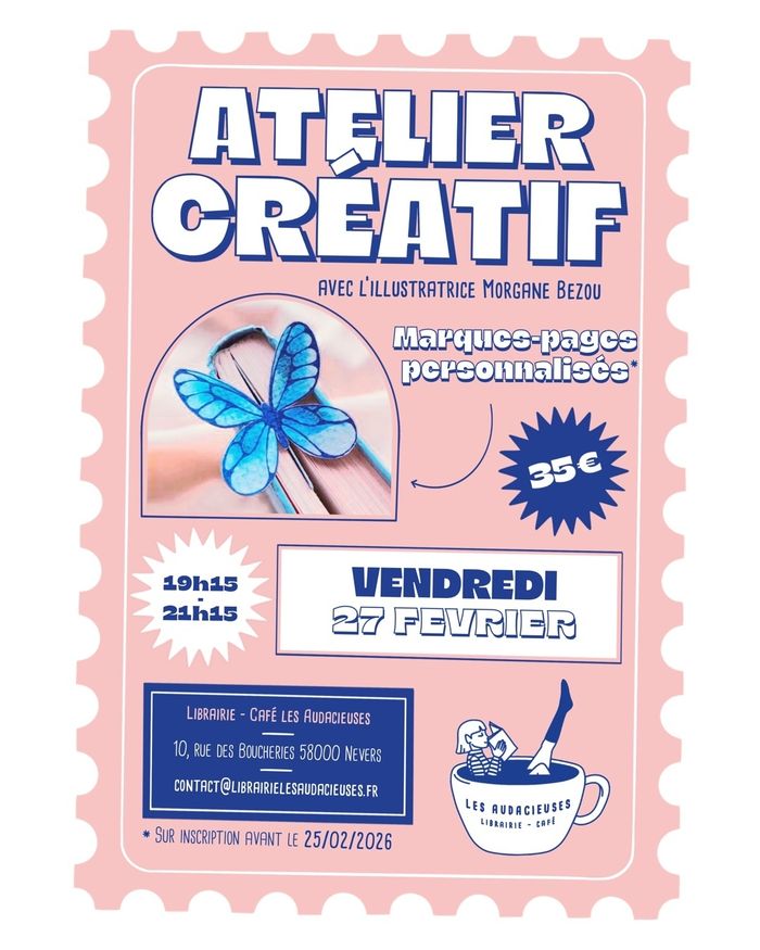 Atelier créatif avec Morgane Bezou