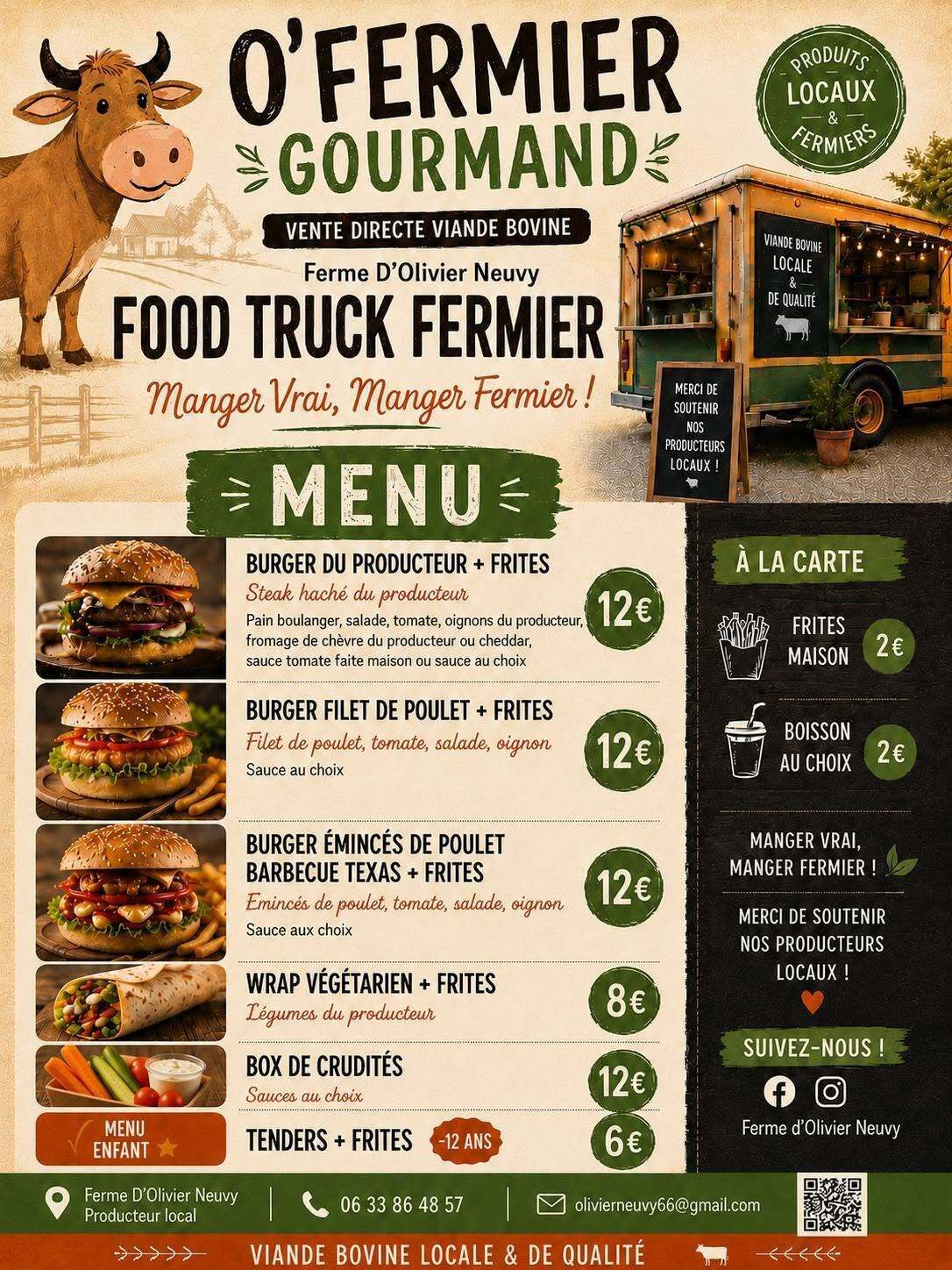Food truck fermier