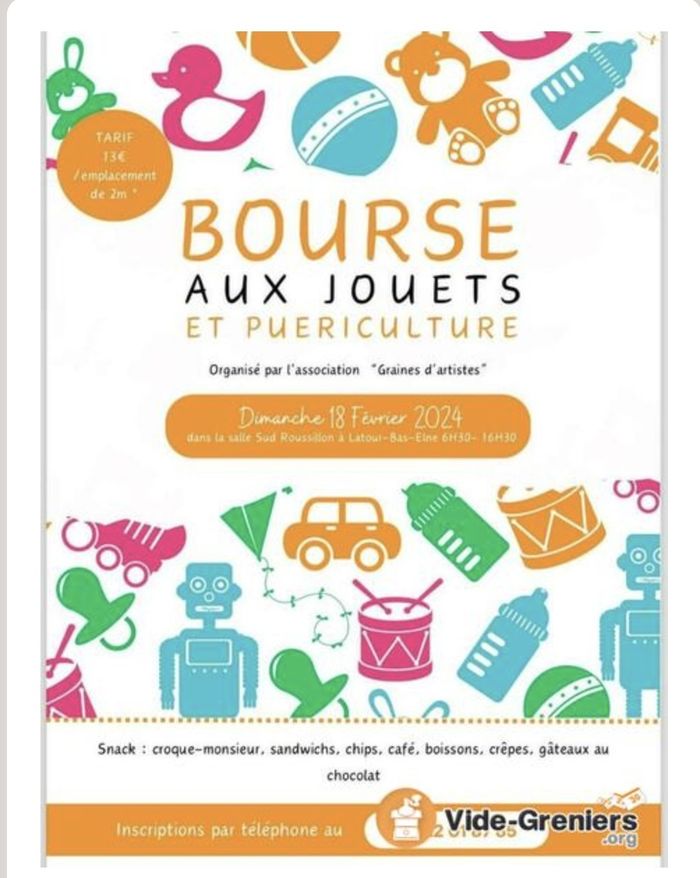 Bourses aux jouets