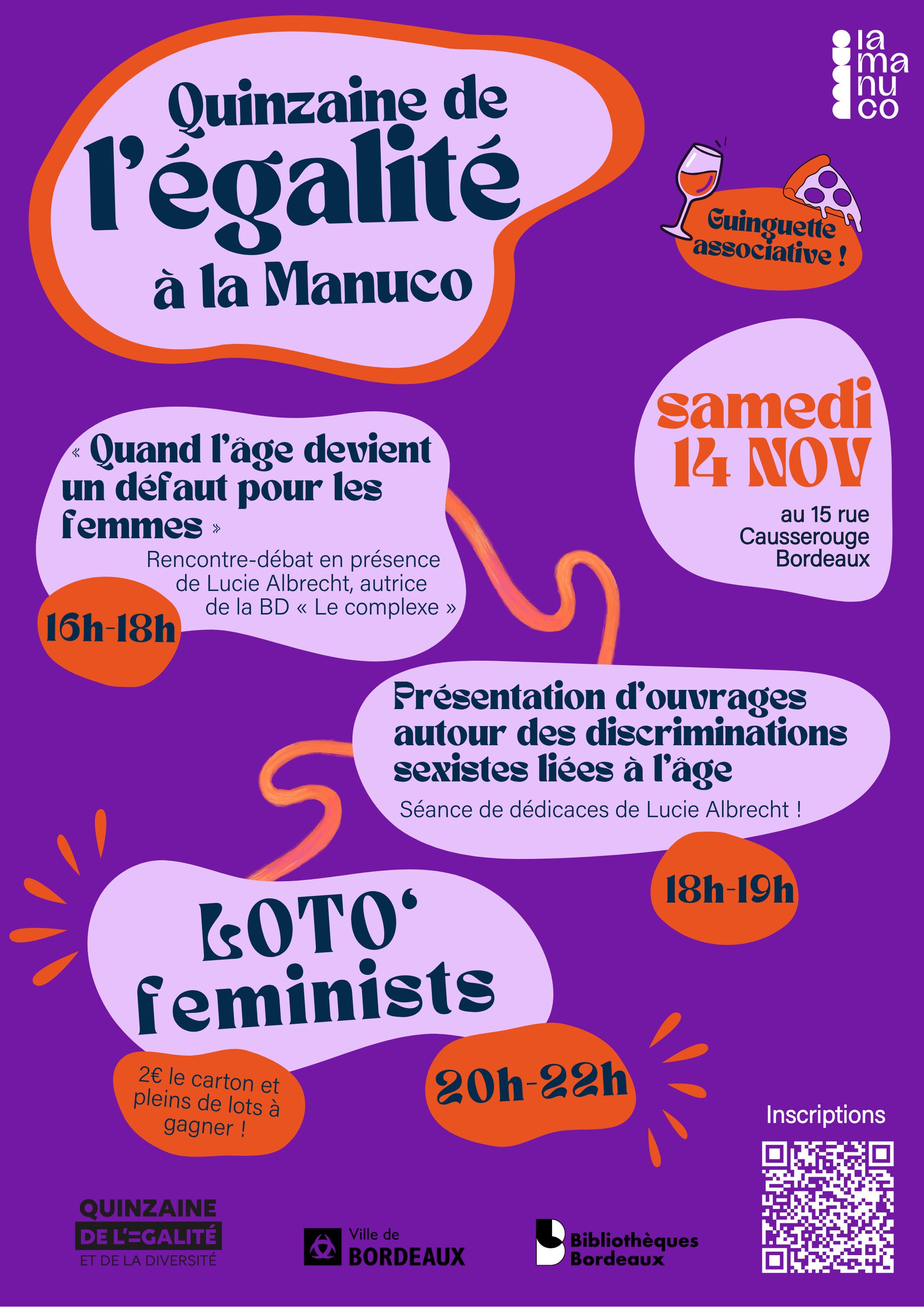 Séléction et dédidace d'ouvrage autour du féminisme - Sam 14.NOV - 18h/19h