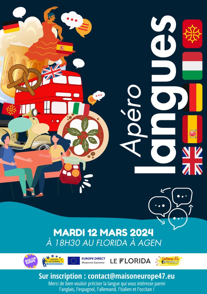 Apéro langues au Florida à Agen