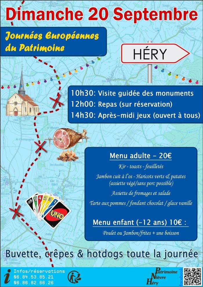 Visites et activités à Héry
