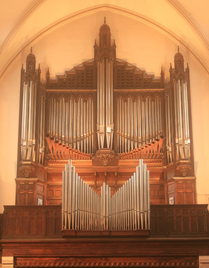 Affiche — Les entrailles de l'orgue de Saint-Pierre