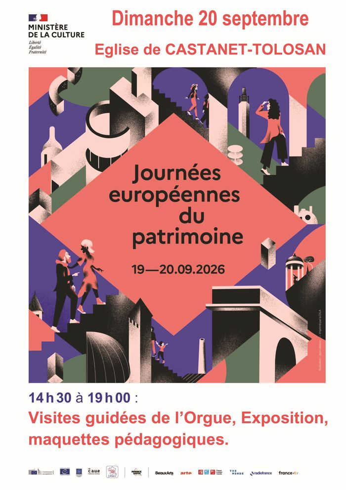 Journées Européennes du Patrimoine - Viste de l'orgue de Castanet-Tolosan