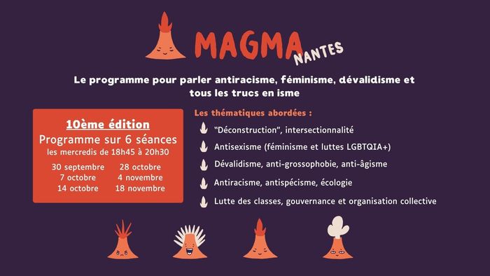 Programme de sensibilisation aux discriminations · Magma'Nantes #10