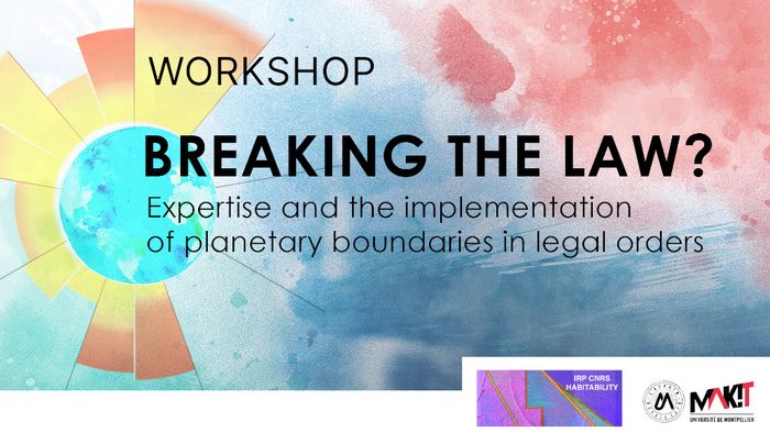 This workshop will take place in Montpellier on September 24 and 25, 2026. / Ce workshop se déroulera à Montpellier les 24 et 25 Septembre 2026.