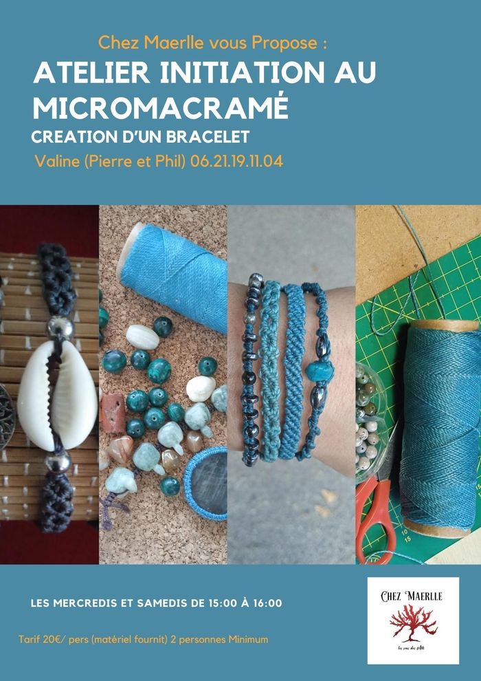 Atelier micromacramé - Bracelet