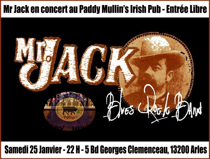 Mr Jack en concert au Paddy Mullin's
