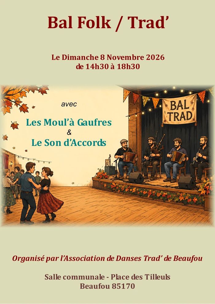 Affiche — Bal Folk - Trad