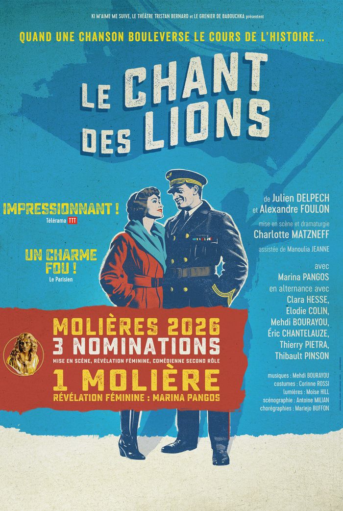 Affiche — Le Chant des lions