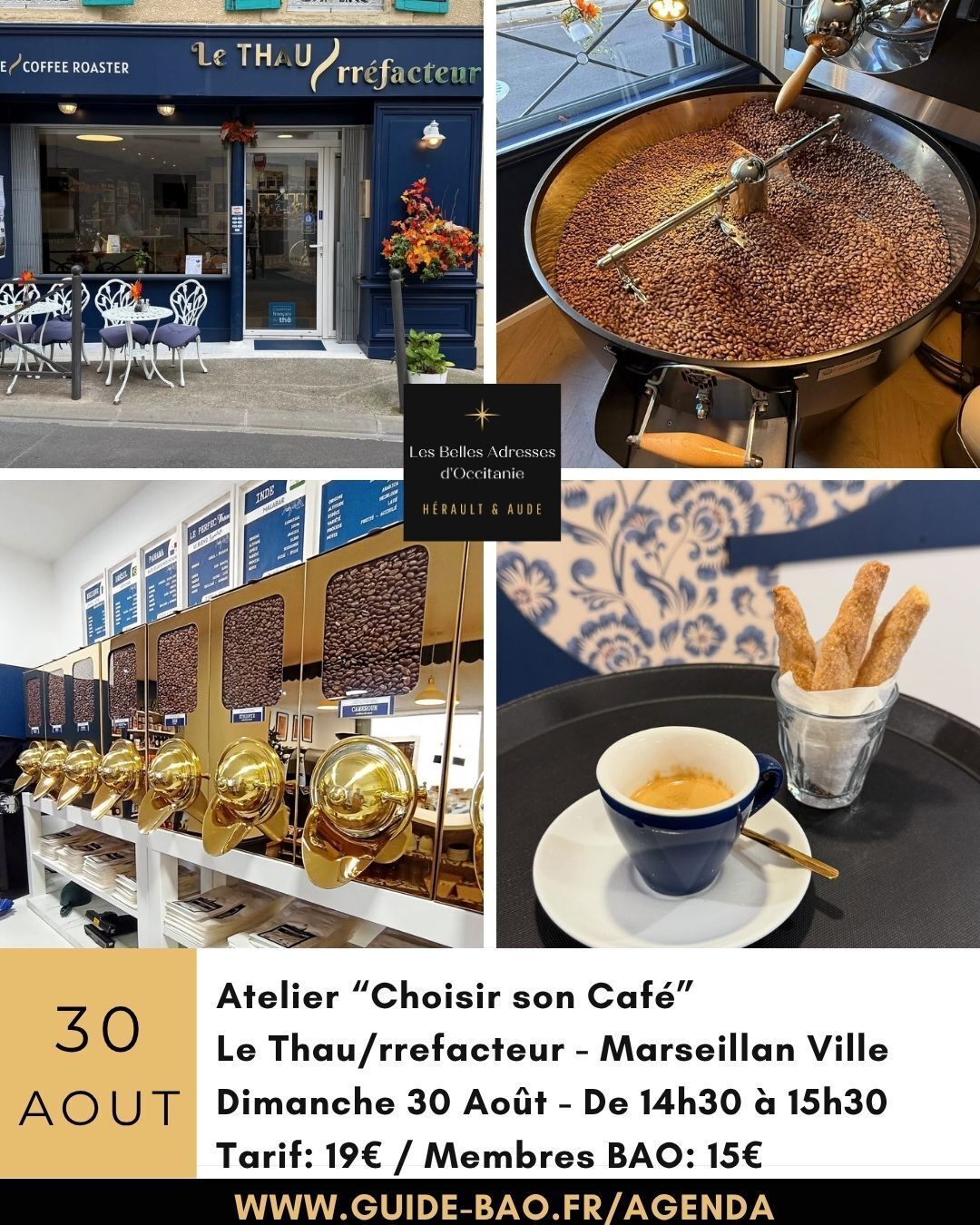 Atelier café chez le Thau/rrefacteur à Marseillan