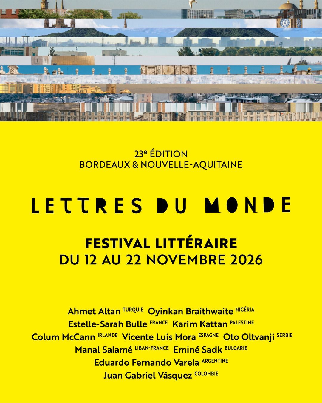 FESTIVAL LETTRES DU MONDE - VACARME(S)