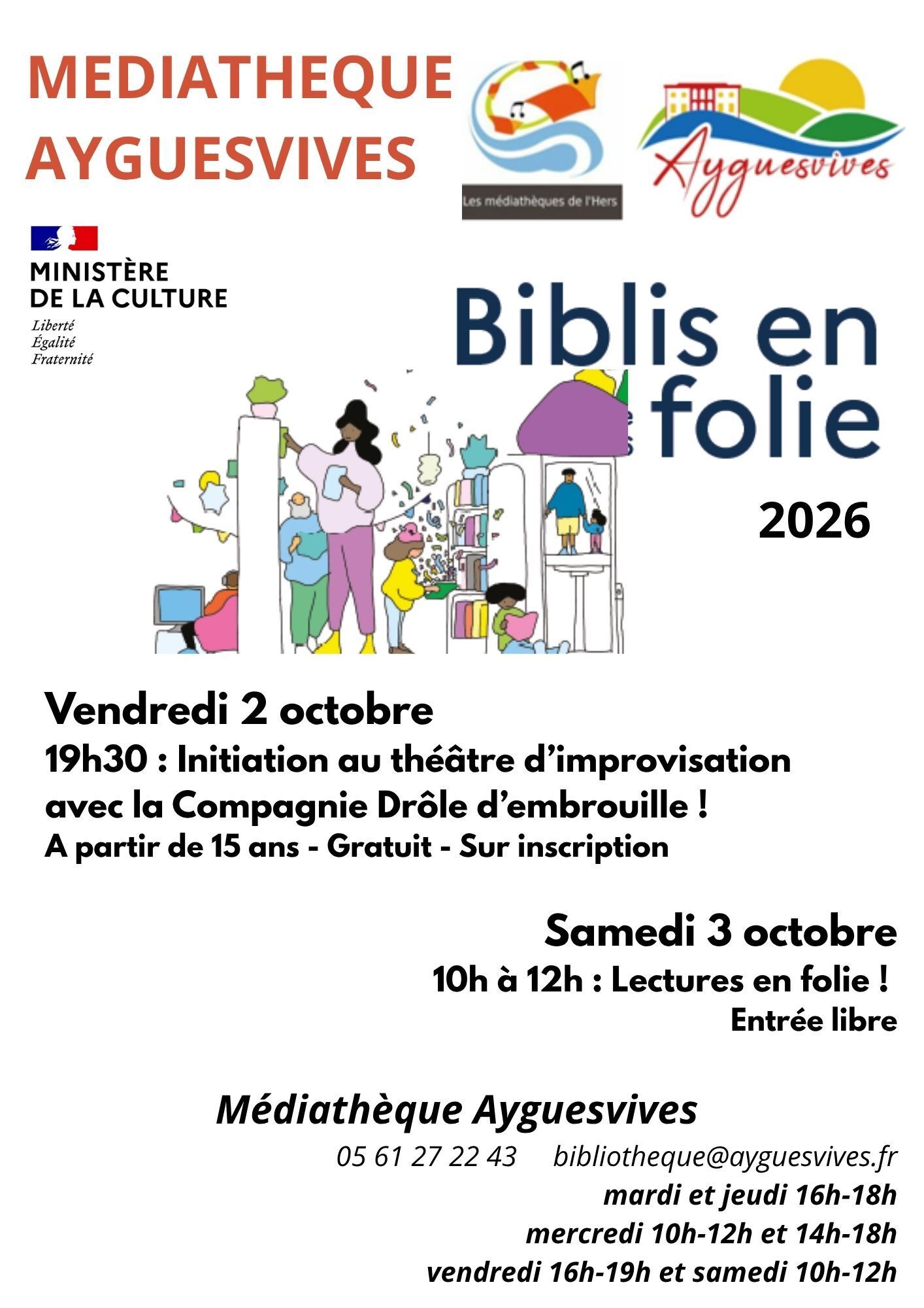 Initiation au théâtre d'improvisation