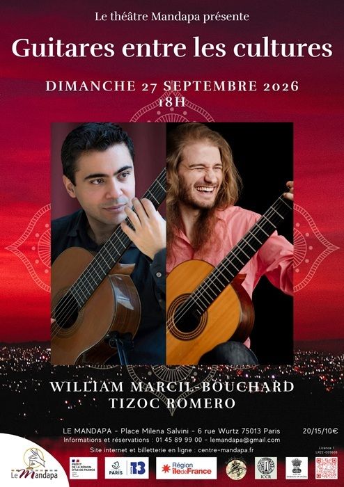 Entre pièces solos, duos complices et envolées improvisées, les artistes explorent les sonorités sud-américaines et serbes.