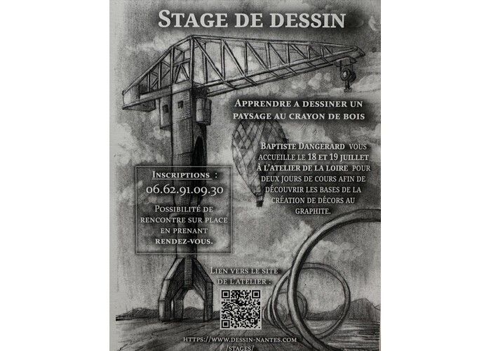 Stage de dessin - Atelier de la Loire