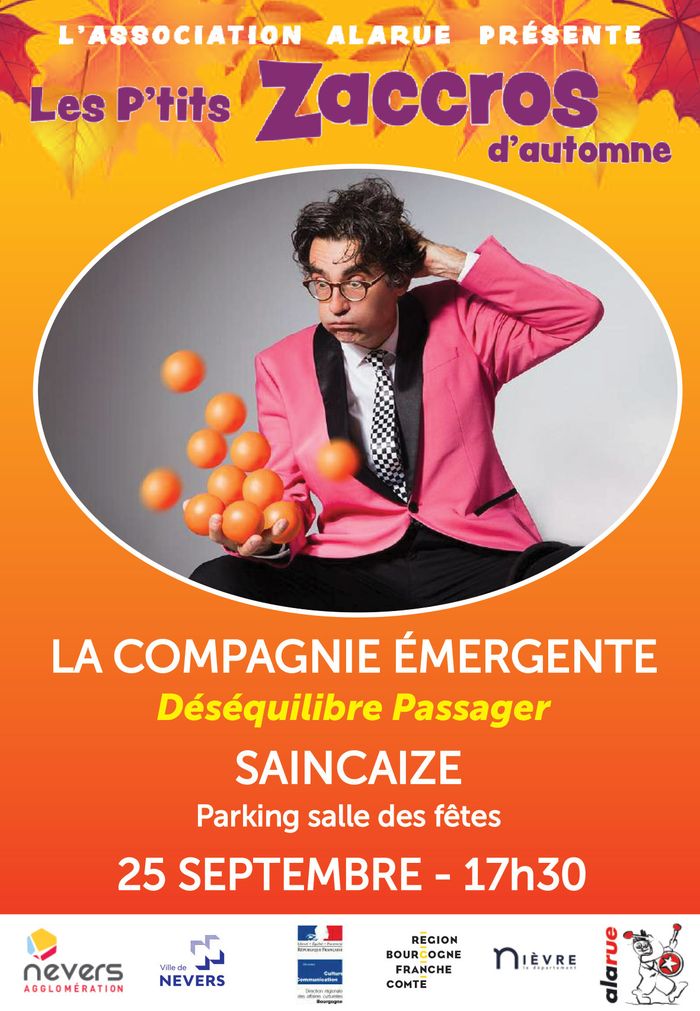 Spectacle Déséquilibre Passager par la Compagnie émergente