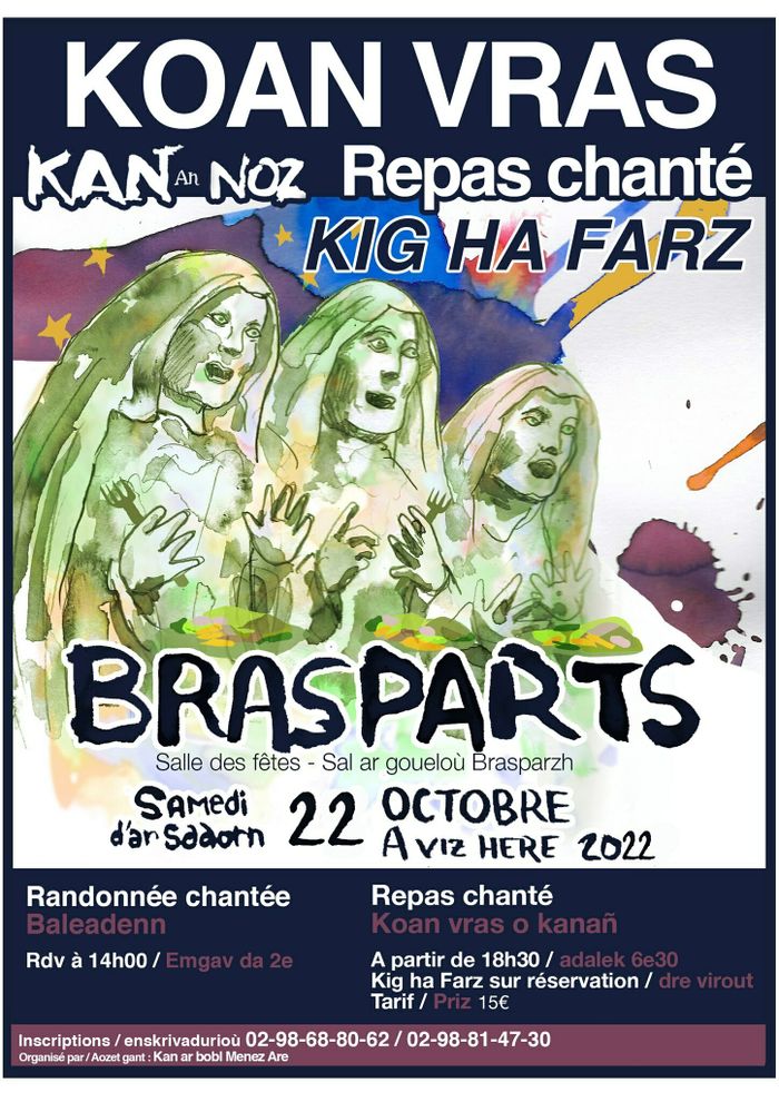 Kan an Noz : Grand repas chanté et balade à Brasparts