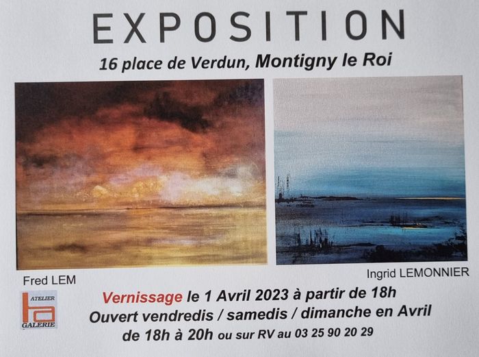 Exposition de peinture Ingrid Lemonnier et Grandbie