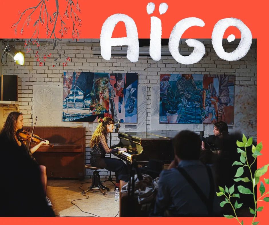 Affiche Concert folk avec Aïgo dans une grange à Cérizols, 6 sept.