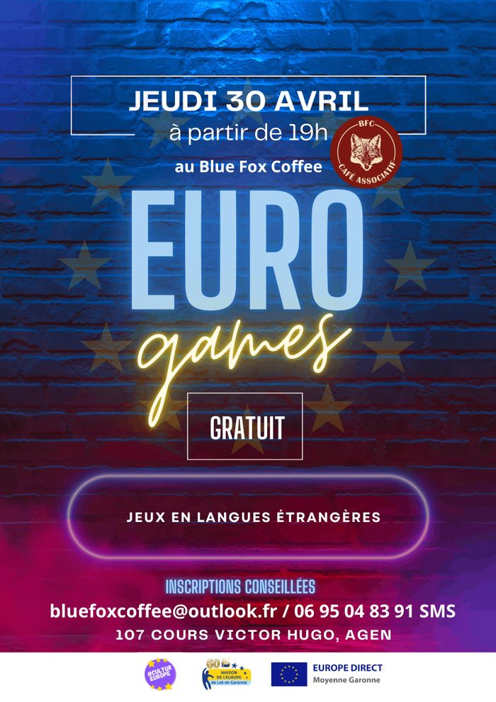 Euro Games : jeux de société en langues étrangères