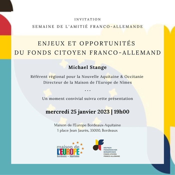 Présentation du Fonds Citoyen Franco-Allemand