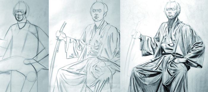 Stage de dessin : Les drapés