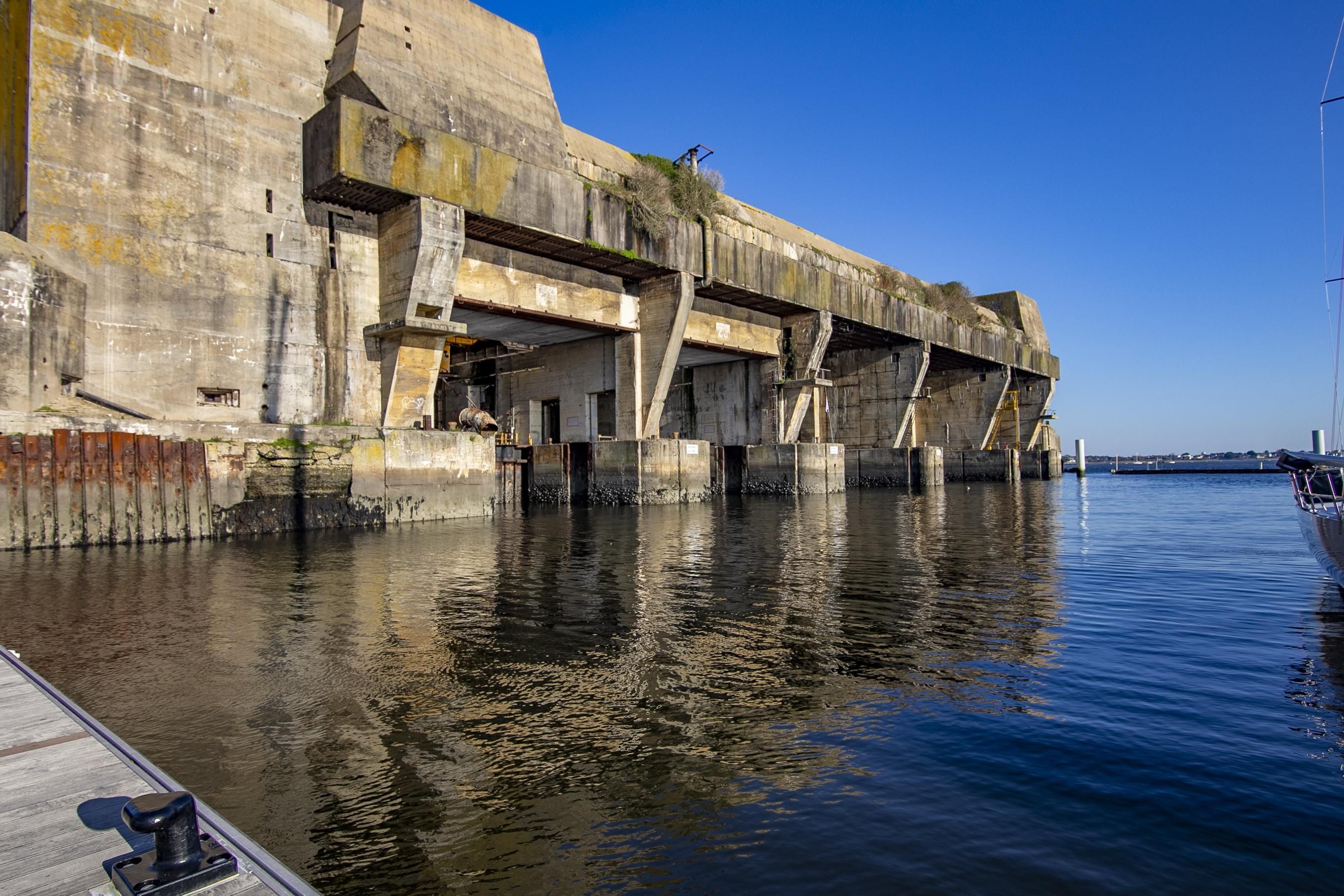 Le blockhaus J3 de la Base de Sous-marins