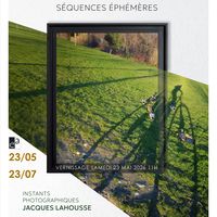Hors cadre - Séquences éphémères Jacques Lahousse