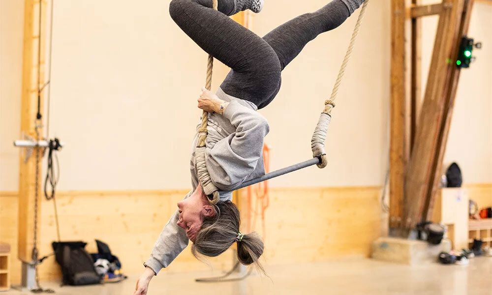 Stage création d'un numéro en acrobatie-trapèze