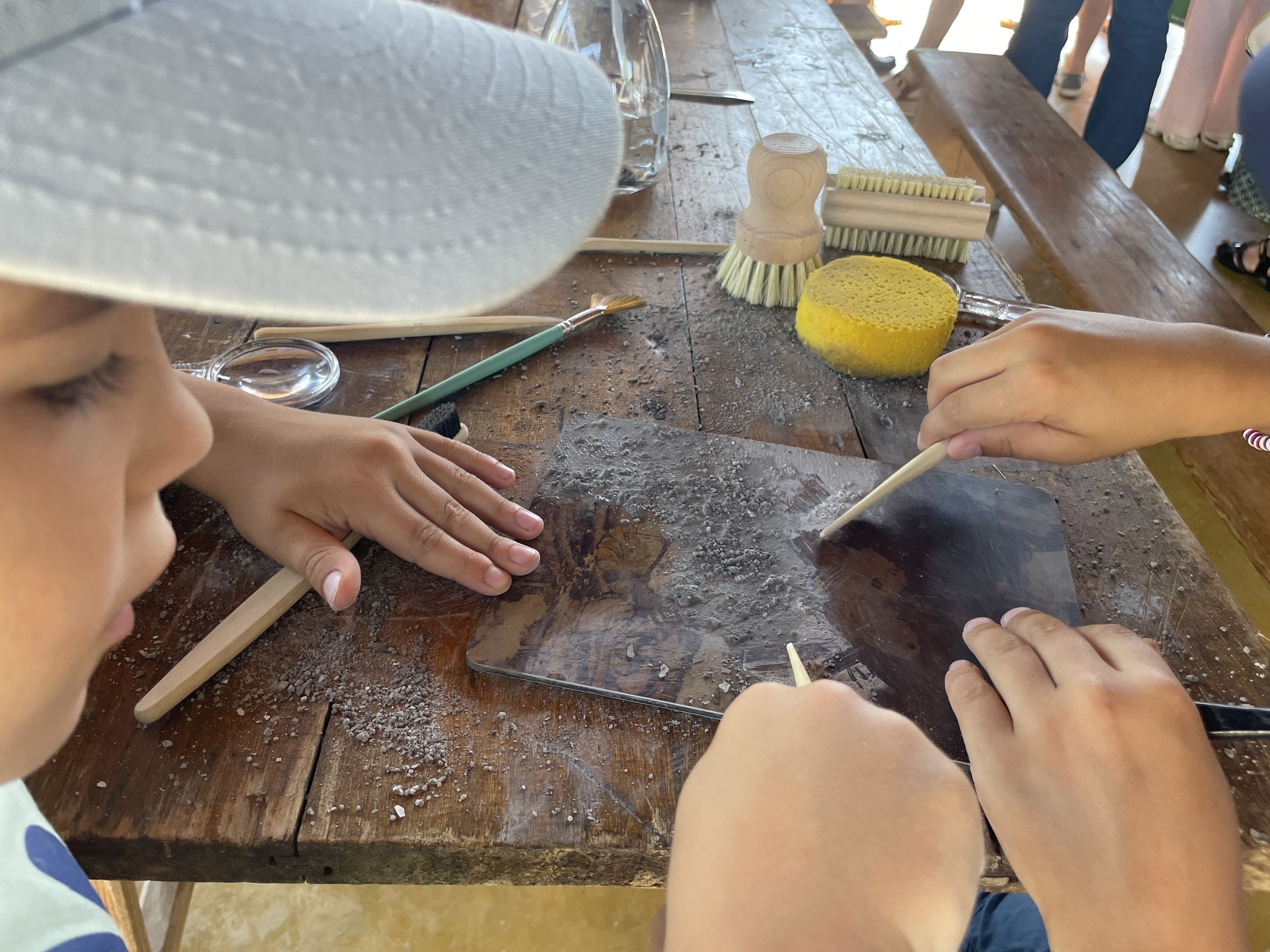 Atelier en famille : apprenti restaurateur