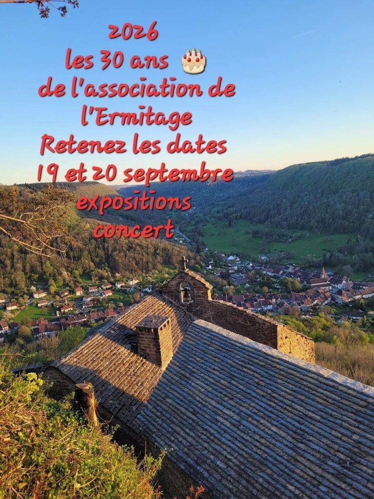Visite de l'Ermitage, 30 ans de l'Association