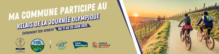 Relais de la journée olympique : Saint-Aignan de Grand Lieu accueille le relais