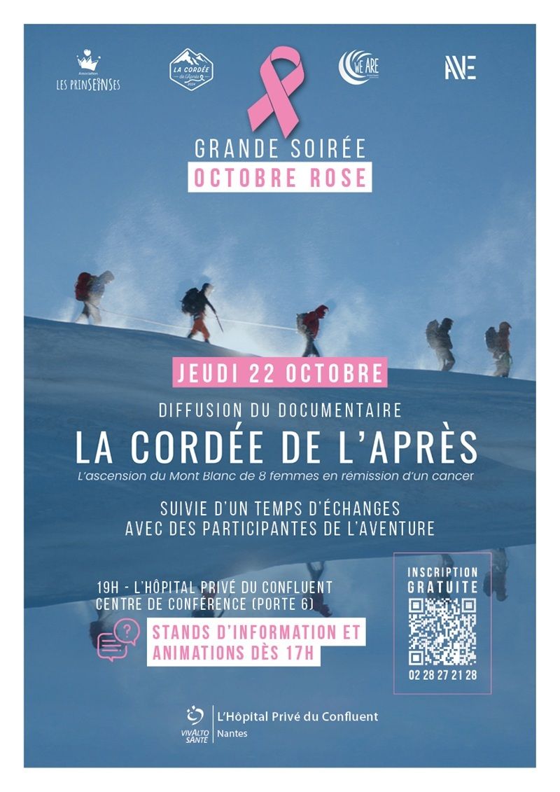 Grande soirée Octobre rose à l'hôpital du Confluent