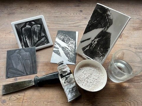 Imprimer ses gravures sans l’usage de la presse et du papier !