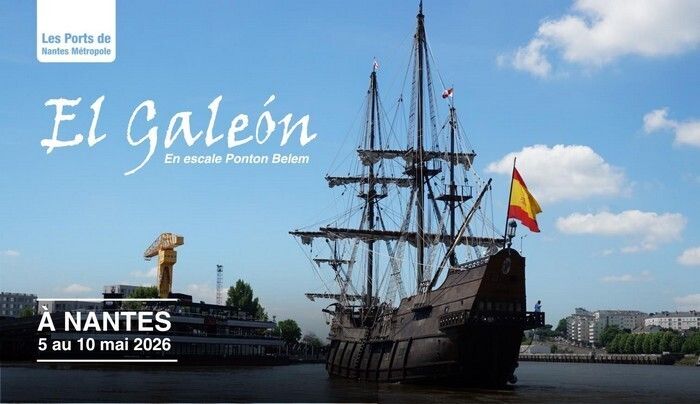 El Galeón Andalucia en escale Ponton Belem