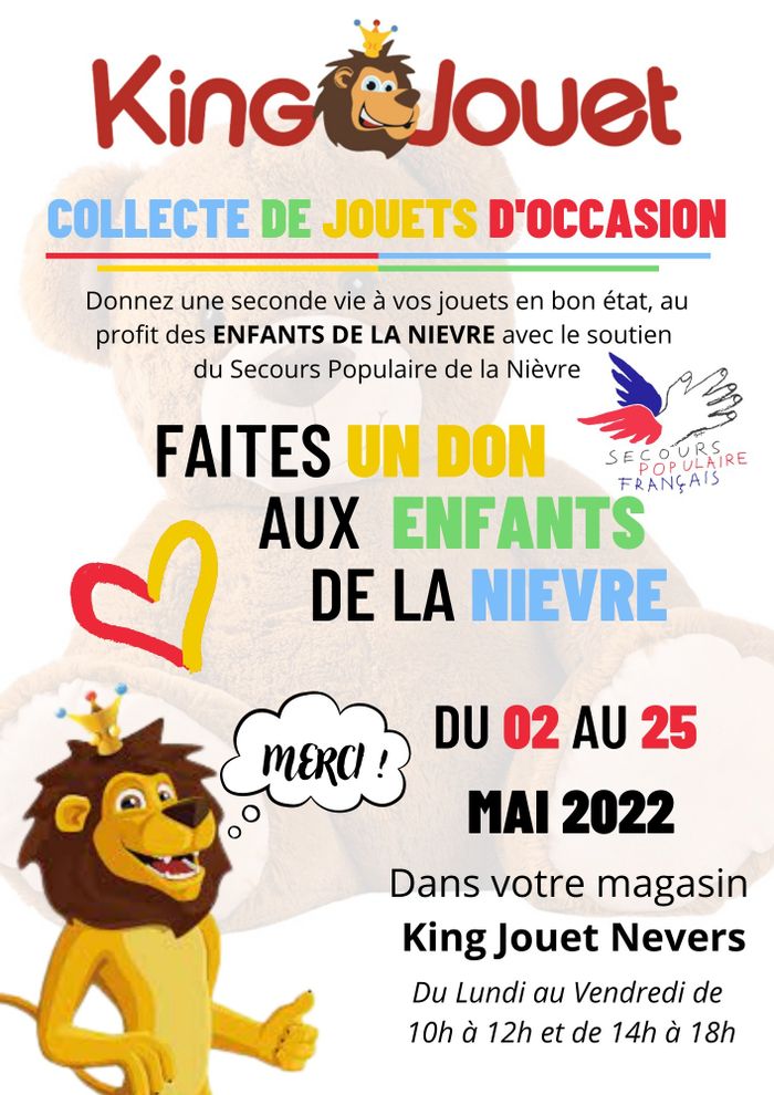 Collecte de jouets d'occasion