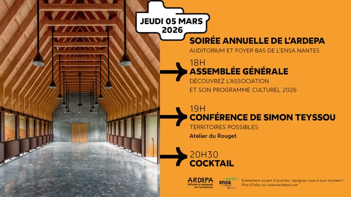 Soirée annuelle : AG de l'ardepa + Conférence de Simon Teyssou
